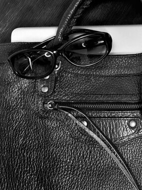 BALENCIAGA 2001 Caribou Lariat Le Dix Tote Bag Purse Black